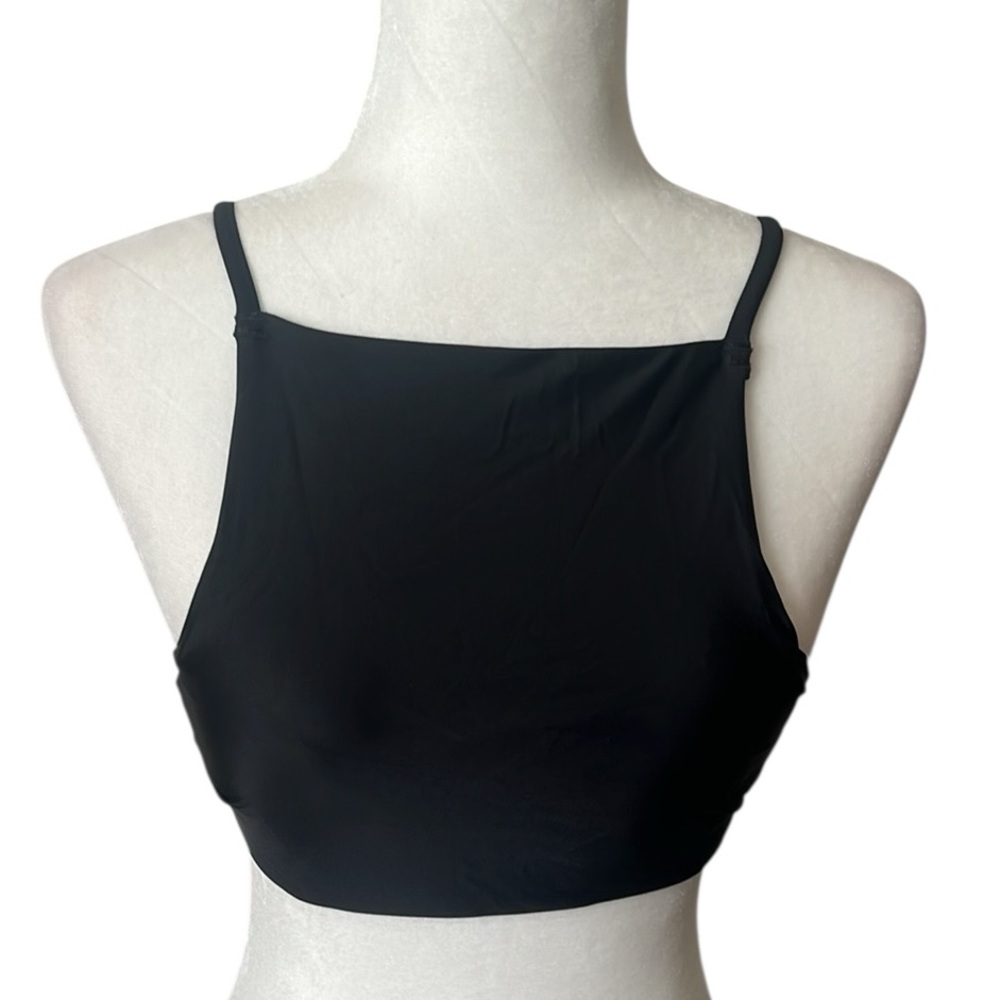 NWT Aerie Black High Neck Bikini Top Reg. $29